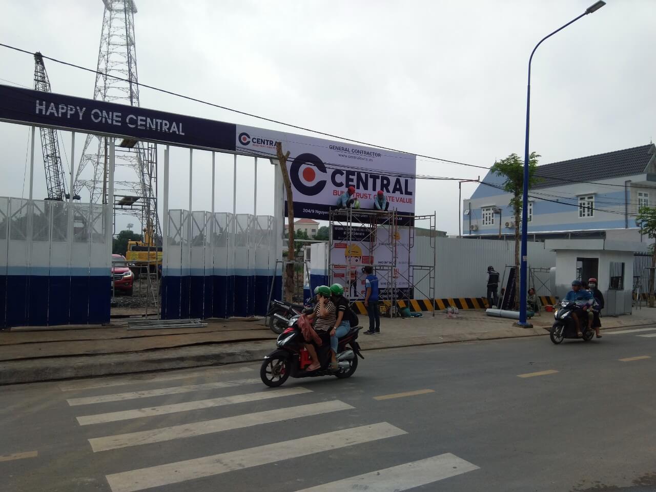 tiến độ happy one central