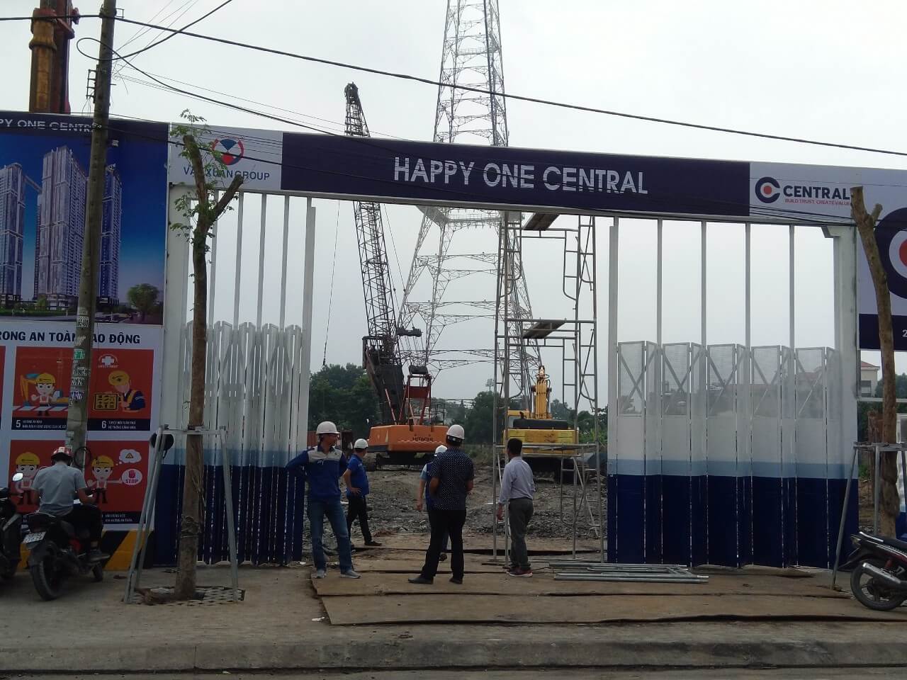 tiến độ happy one central