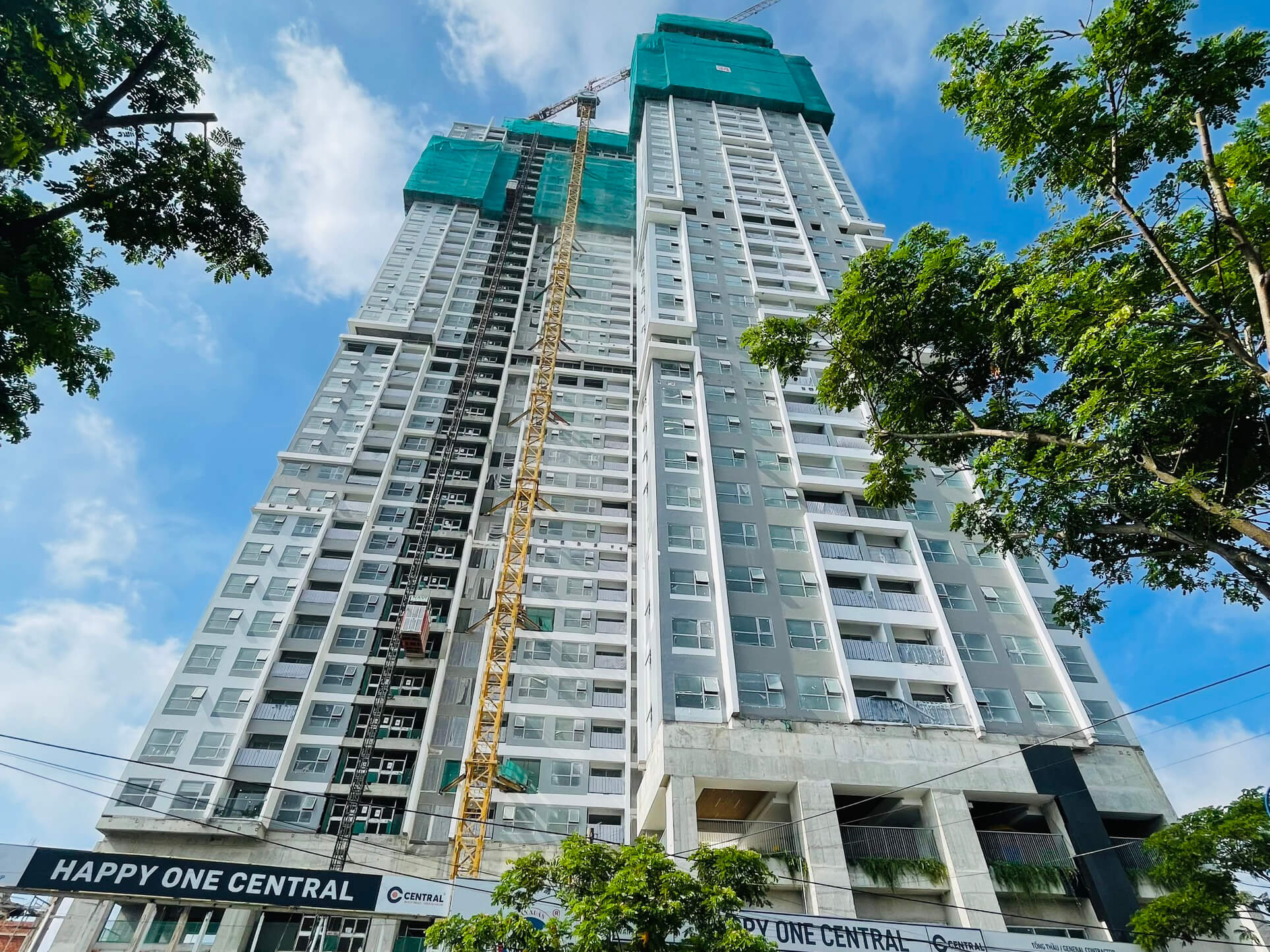 tiến độ happy one central